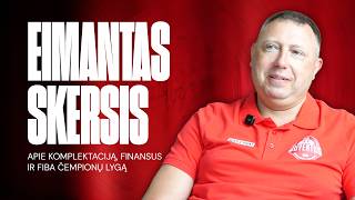 Eimantas Skersis apie komplektaciją, finansus ir FIBA Čempionų lygą