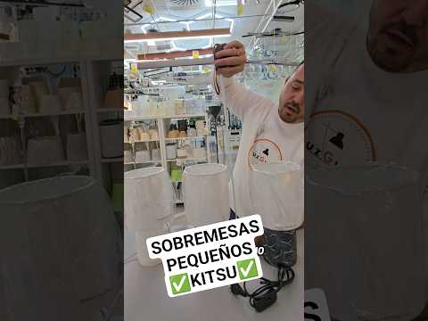 Vídeo de Lámpara de Sobremesa Kitsu Topo Marrón - ALEMAR - 12095