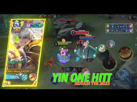 YIN HYPER HARAPAN ORTU - TIPS TARGET YANG HARUS DI LOCK AGAR WIN -BEST BUILD YIN 2023~ MLBB