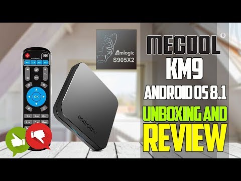 MeCool KM9 Android 8.1 S905X2 Unboxing and Review