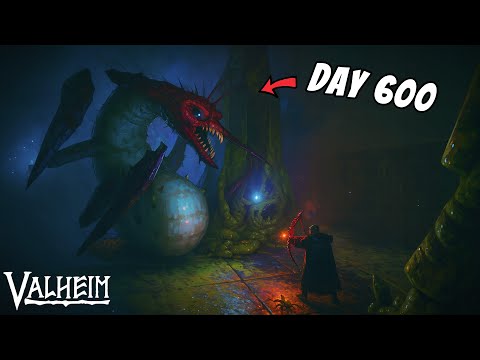 600 days of HARDCORE Valheim. With no map or portals...