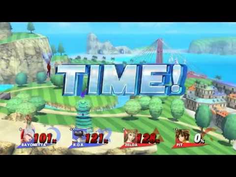 SSB4 (For Fun) Bayonetta and R.O.B. vs Zelda and Pit - Katie's Not For Fun Adventures: Chapter 1