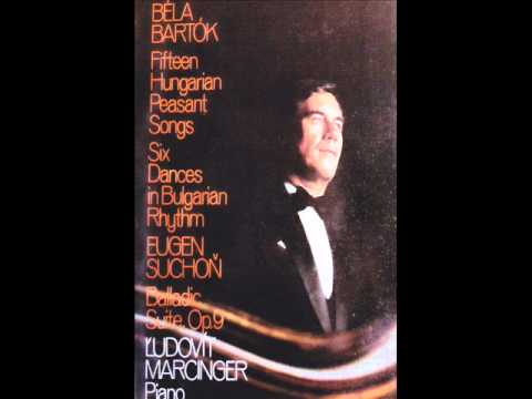 Eugen Suchon: Balladic Suite Op.9 Part 1, Ludovit Marcinger - piano