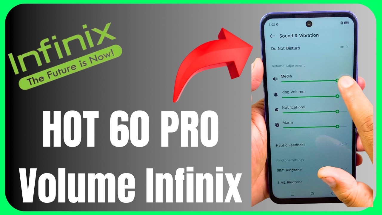 🔊 Increase Phone Volume Infinix Hot 60i 😱📱 | Media, Ringtone & Alarm Boost