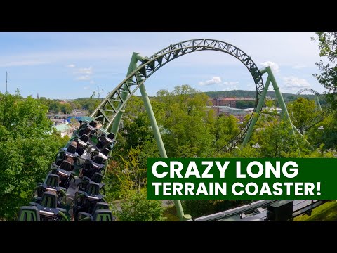 Helix Back Row POV Liseberg Mack Rides Multi Launch Coaster