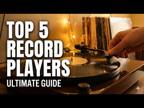 Top 5 Best Record Players of 2025 – Bluetooth & Analog Turntables