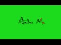 Greenscreen Status Green Screen Lyrics Status Love Song Green Screen Status