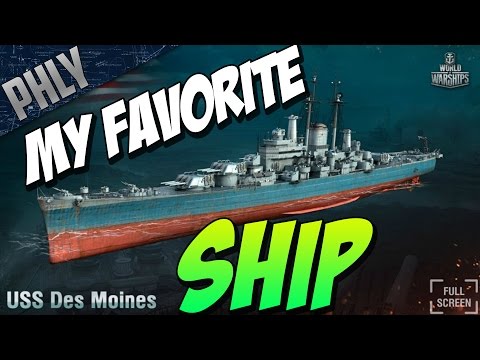 World Of Warships -Tier 10 Des Moines FIRE FOR EFFECT