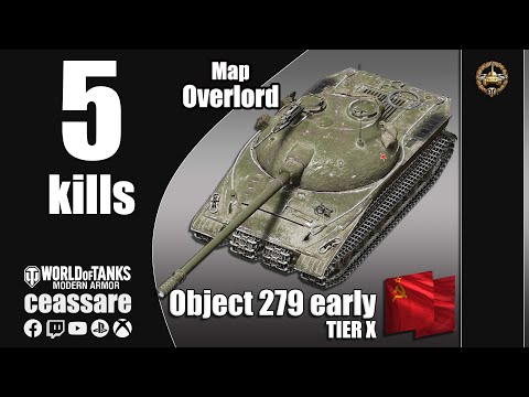 Object 279 early / WoT Console / PS5 / Xbox Series X / 1080p60 HDR