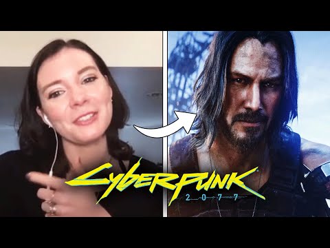 Female V Voice Actor on working with Keanu Reeves in CYBERPUNK 2077