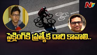 Hyderabad Cycle Rider Group Member F2F On Accident To Fellow Rider Nithin