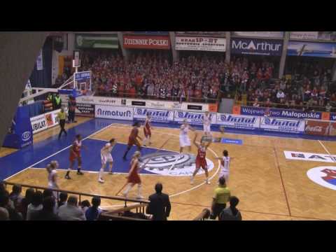 Wisła Can Pack Kraków - ŁKS  83:54 - Puchar Polski (27.01.2010) [część 1]