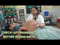 CHECK UP BIG BELLY PREGNANCY BEFORE GIVING BIRTH