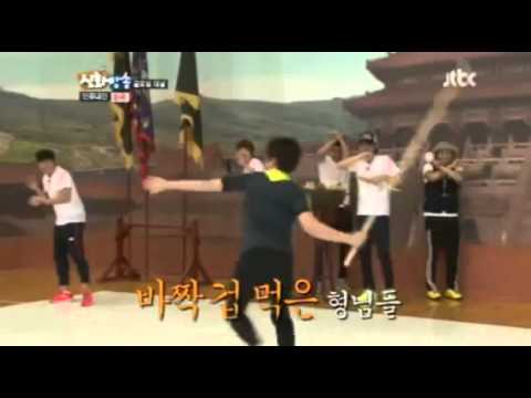 120922 Shinhwa Broadcast   Sungmin's skills