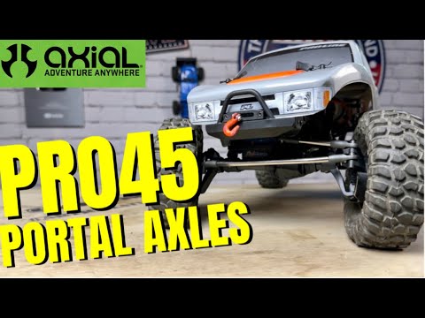 These Axles Should Have Come Standard! SCX10 Pro PRO45 Portal Axle Conversion Kit