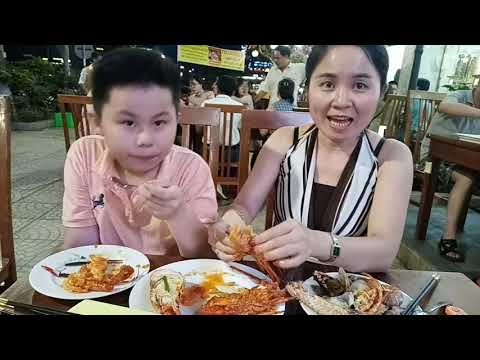 Ăn Tôm Hùm mệt nghỉ tại buffet hải sản trong lòng Đà Nẵng (Nhà Hàng Bé Anh Galaxy)
