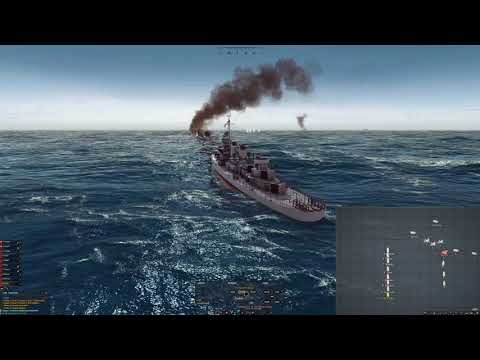 War On The Sea || Battle Of Destroyers || Epic Long Battle