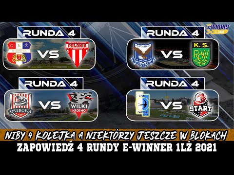 Niby 4 Kolejka a Niektórzy Jeszcze w Blokach  - Zapowiedź 4 Rundy e-Winner 1 LŻ 2021