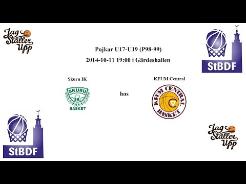 Skuru IK (P99-98) hos KFUM Central - 2014-10-11