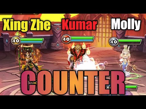 Counter Xing Zhe Kumar Molly World Guild Battle Summoners War STC Channel