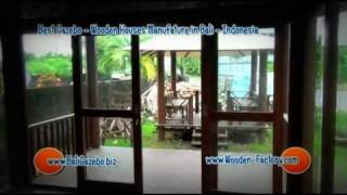 preview picture of video 'Devina Bali Gazebo Wooden Houses'