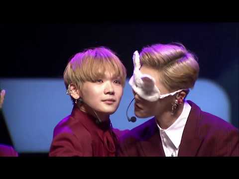 [ENG SUB] JBJ BOF Fanmeet - Hyunbin's Secret + Blindfold Game Cut