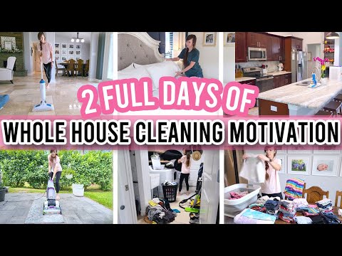 ✨NEW✨ WHOLE HOUSE CLEANING MOTIVATION 2024 | ALL DAY CLEAN WITH ME! | Shelby Marybeth