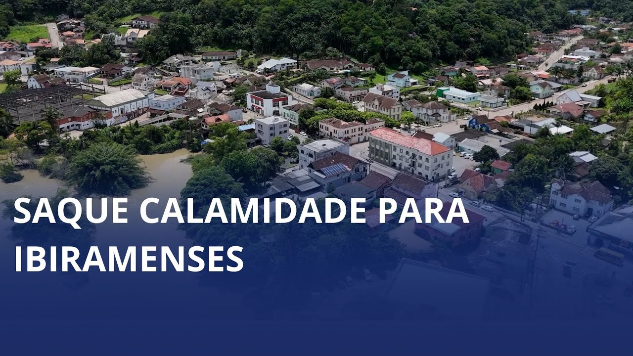 CAIXA disponibiliza saque calamidade para moradores de Ibirama