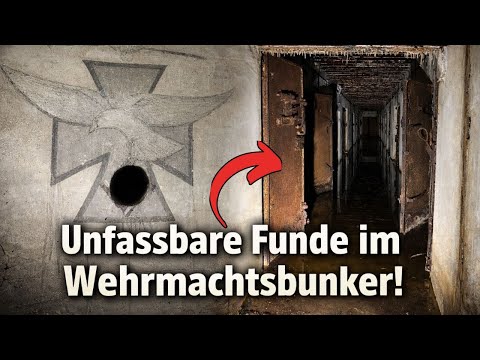 😱 Unfassbare Wandbilder im Wehrmachtsbunker – sowas haben wir noch nie gesehen!