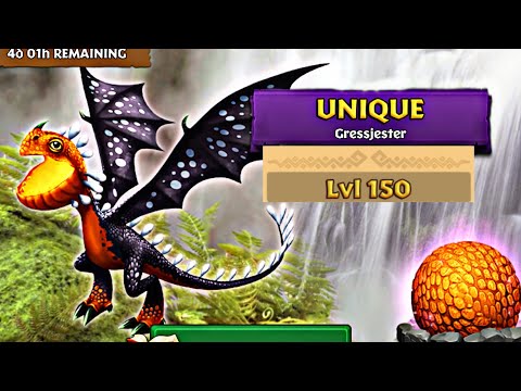 GRESSJESTER (Unique Scuttleclaw) Max Level 150 Titan Mode - Dragons:Rise of Berk