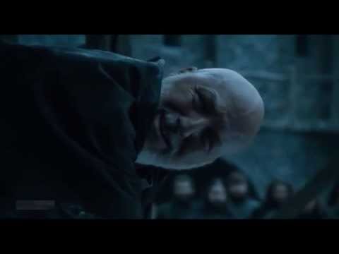 Game Of Thrones Jon Snow beheads Janos Slynt season 5 FULL HD
