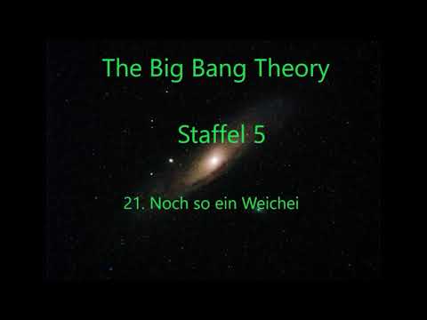 The Big Bang Theory Staffel 5 F 21 - 24 ,tonspur , einschlafen