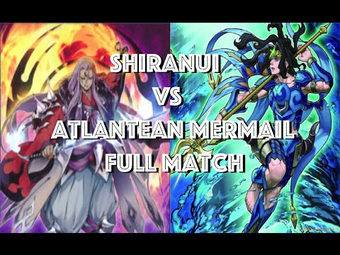 Yu-Gi-Oh Atlantean Mermail Vs Shiranui - Full Match (January 2016)