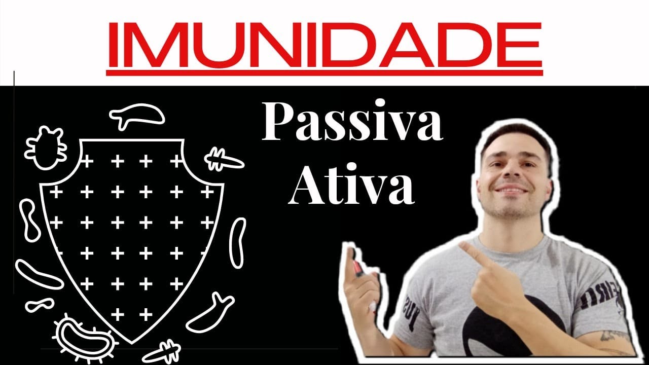 Tipos de IMUNIDADES  -  Passiva e Ativa