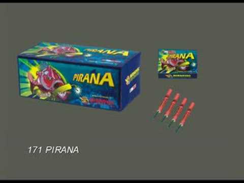 Pirana, Mirnovec pirotehnika
