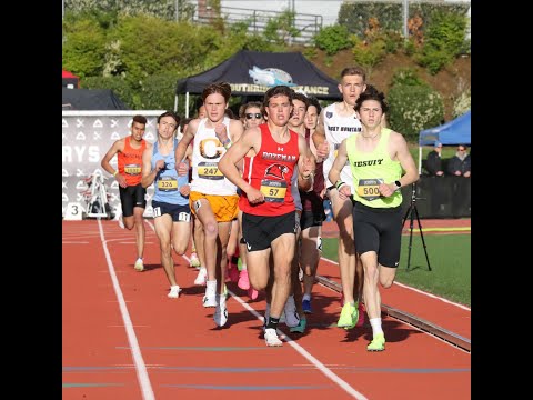 Boys 1 Mile Elite Invitational Twilight Section - Nike Jesuit Twilight Relays 2024 [Full Race]