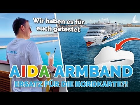 AIDA RFID-Armband im Test: So funktioniert das Chipband an Bord