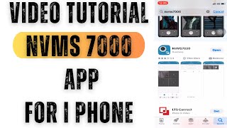 NVMS 7000 App| How to Install and Setup NVMS 7000 App for iPhone