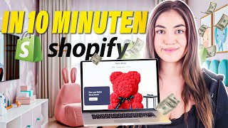 Shopify für Anfänger: Online Shop in 10 MINUTEN erstellen (2025)