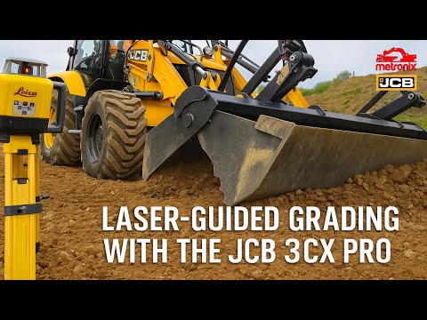 This Is What Laser Precision Looks Like! | JCB 3CX PRO Dual Drive 🔥