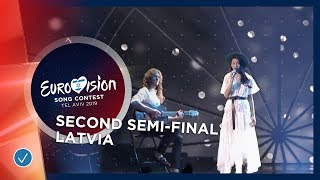 Carousel - That Night - Latvia - LIVE - Second Semi-Final - Eurovision 2019