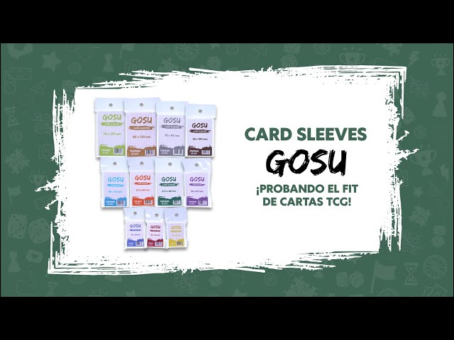 Vídeo relacionado con xuefenfei 300 Piezas Fundas para Cartas, 66 x 91mm, Transparente Card Sleeves para Pokemon, Yugioh, MTG, TCG, K-Pop, Tarjetas de Béisbol y Fútbol, Mini Foto