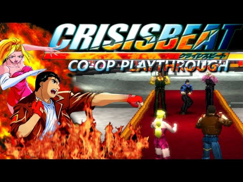 Crisis Beat (Psx) CO-OP Playthrough / When policeman and a supermodel recapture a cruise ship.... :D