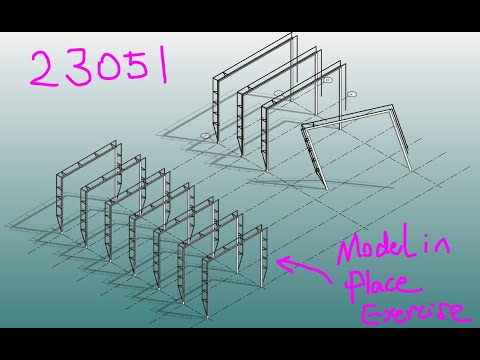23051 - Revit Model in Place Structure Exercise