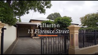 Video overview for 13 Florence Street, Fullarton SA 5063