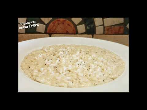 RISOTTO CACIO E PEPE.
