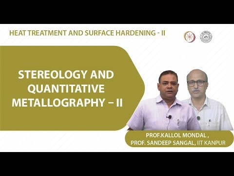 Stereology and quantitative metallography – II