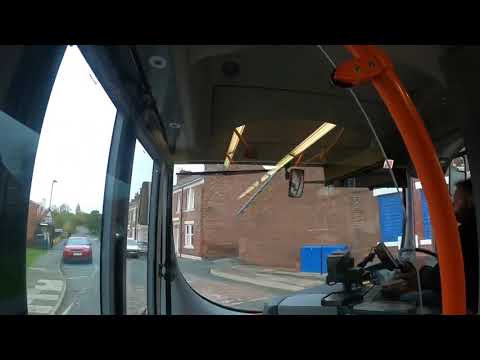 Full Route Visual: Henry Cooper Coaches service 392 | Longbenton HMRC to Marden Estate | 3515HX