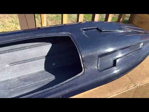 New project hull just arrived Blue Carbon Fiber👀