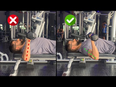 Dumbbell Bench Press | How to Bench Press with Dumbbells